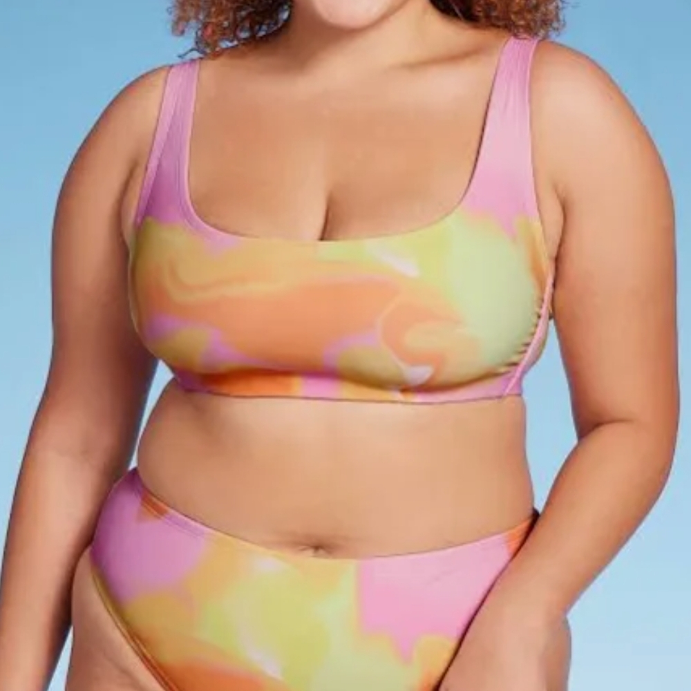 Colorful Swirl Bikini Set